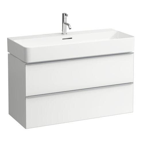 LAUFEN SPACE skříňka pod umyvadlo 93,3x40,8x50 cm, 2 zásuvky, matná bílá H4102021601001 Obrázek - Hlavní obrázek