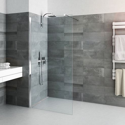 ROTH CARIBA WALK IN CI TWF stěna walk-in 80x200 cm, brillant/čiré sklo CI TWF 08020 VPF Obrázek - fotka