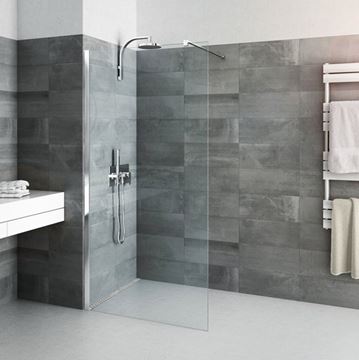 ROTH CARIBA WALK IN CI TWF stěna walk-in 80x200 cm, brillant/čiré sklo CI TWF 08020 VPF Obrázek - fotka