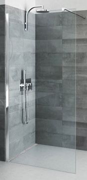 ROTH CARIBA WALK IN CI TWF stěna walk-in 80x200 cm, brillant/čiré sklo