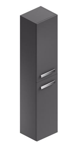 CONCEPT 200/300 vysoká skříňka 35x30,3x164,9 cm, 2 dvířka, anthracite mat HSCO200RX1436 Obrázek - Hlavní obrázek