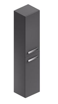 CONCEPT 200/300 vysoká skříňka 35x30,3x164,9 cm, 2 dvířka, anthracite mat
