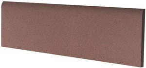 RAKO TAURUS GRANIT sokl 8x30 cm, mat, červená
