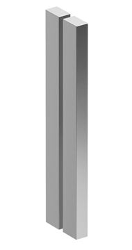 RAVAK BLIX SLIM BLSDP2 100 sprchové dveře 100x195 cm, posuvné, chrom lesk/sklo transparent X0PMA0C00Z1 Obrázek - fotka