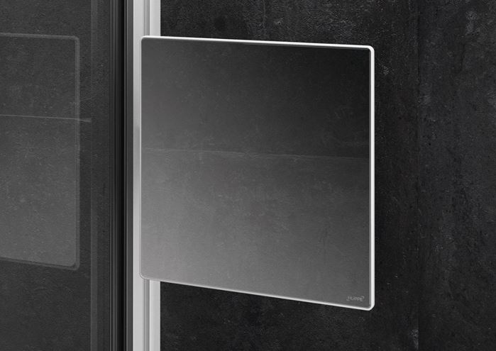 HÜPPE SELECT+ kosmetické zrcátko 213x213 mm, na sprchový kout, stříbrná SL2301087 Obrázek - fotka