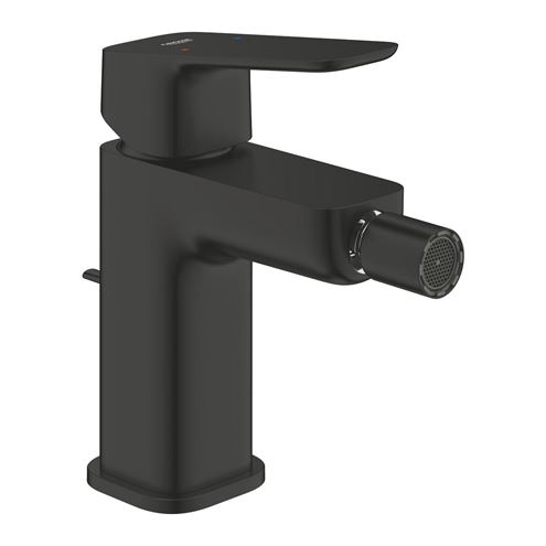 GROHE CUBEO bidetová stojánková baterie, s odtokovou soupravou, matte black 1018102430 Obrázek - Hlavní obrázek