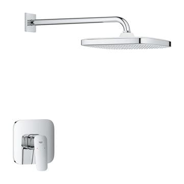 GROHE CUBEO sprchový set s podomítkovou baterií, horní sprcha, chrom