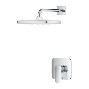 GROHE CUBEO sprchový set s podomítkovou baterií, horní sprcha, chrom 1053340000 Obrázek - fotka
