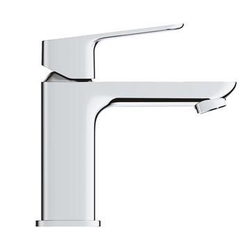 GROHE CUBEO umyvadlová stojánková baterie, s odtokovou soupravou, Water Saving, SilkMove ES, chrom 1017320000 Obrázek - fotka