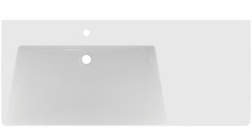 IDEAL STANDARD LA DOLCE VITA umyvadlo 126 cm, s otvorem pro baterii vlevo a přepadem E263201 Obrázek - fotka