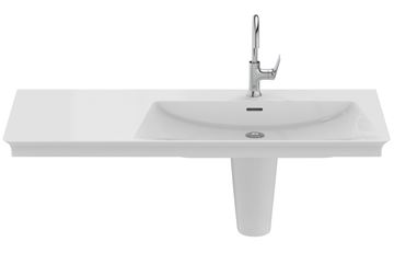 IDEAL STANDARD LA DOLCE VITA umyvadlo 126 cm, s otvorem pro baterii vpravo a přepadem E263301 Obrázek - fotka
