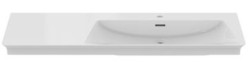 IDEAL STANDARD LA DOLCE VITA umyvadlo 126 cm, s otvorem pro baterii vpravo a přepadem E263301 Obrázek - fotka