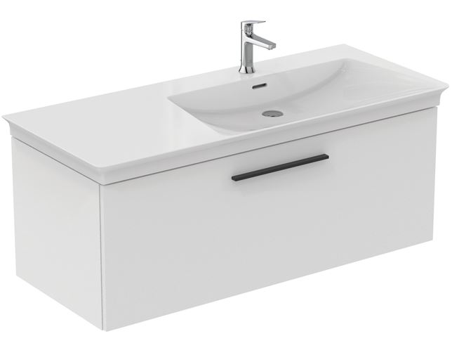 IDEAL STANDARD LA DOLCE VITA umyvadlo 126 cm, s otvorem pro baterii vpravo a přepadem E263301 Obrázek - fotka