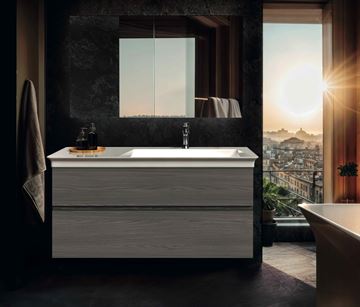 IDEAL STANDARD LA DOLCE VITA umyvadlo 126 cm, s otvorem pro baterii vpravo a přepadem E263301 Obrázek - fotka