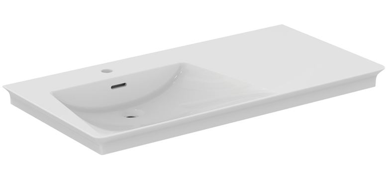 IDEAL STANDARD LA DOLCE VITA umyvadlo 106 cm, s otvorem pro baterii vlevo a přepadem E264601 Obrázek - Hlavní obrázek