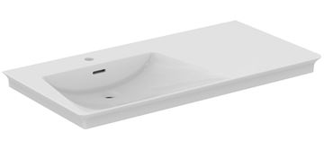 IDEAL STANDARD LA DOLCE VITA umyvadlo 106 cm, s otvorem pro baterii vlevo a přepadem
