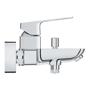 GROHE CUBEO vanová nástěnná baterie, s přepínačem, chrom 1018130000 Obrázek - fotka