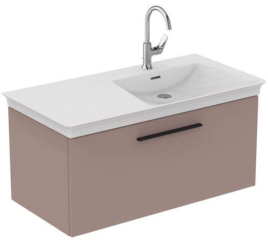 IDEAL STANDARD LA DOLCE VITA umyvadlo 106 cm, s otvorem pro baterii vpravo a přepadem E264701 Obrázek - fotka