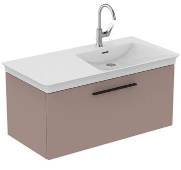 IDEAL STANDARD LA DOLCE VITA umyvadlo 106 cm, s otvorem pro baterii vpravo a přepadem E264701 Obrázek - fotka