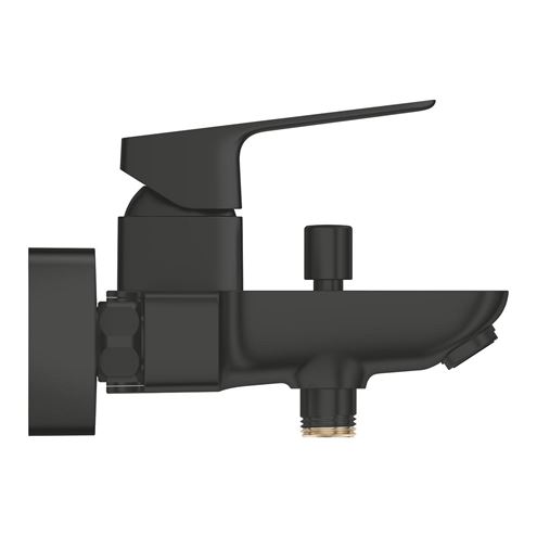 GROHE CUBEO vanová nástěnná baterie, s přepínačem, matte black 1018132430 Obrázek - fotka