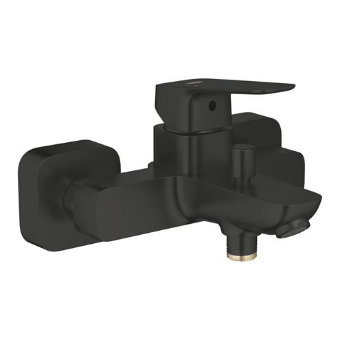 GROHE CUBEO vanová nástěnná baterie, s přepínačem, matte black 1018132430 Obrázek - Hlavní obrázek