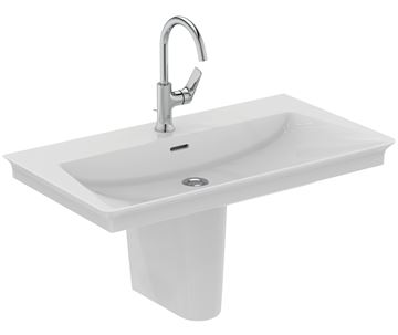 IDEAL STANDARD LA DOLCE VITA umyvadlo 86 cm, s otvorem pro baterii a přepadem E262901 Obrázek - fotka