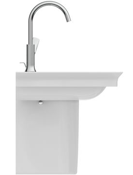 IDEAL STANDARD LA DOLCE VITA umyvadlo 86 cm, s otvorem pro baterii a přepadem E262901 Obrázek - fotka