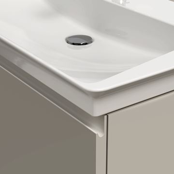 IDEAL STANDARD LA DOLCE VITA umyvadlo 86 cm, s otvorem pro baterii a přepadem E262901 Obrázek - fotka