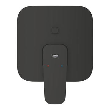 GROHE CUBEO vanová podomítková baterie, s přepínačem, matte black 1017782430 Obrázek - fotka