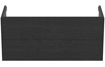 IDEAL STANDARD LA DOLCE VITA 2 skříňka pod umyvadlo 100x50,5x54,8 cm, 2 zásuvky, dub kouřový T5580Y4 Obrázek - fotka