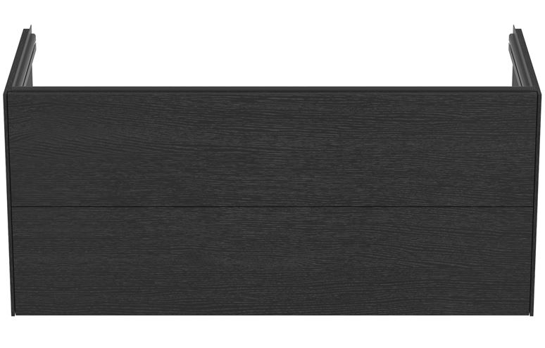 IDEAL STANDARD LA DOLCE VITA 2 skříňka pod umyvadlo 100x50,5x54,8 cm, 2 zásuvky, dub kouřový T5581Y4 Obrázek - fotka