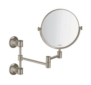 AXOR MONTREUX kosmetické zrcátko 170 mm, zvětšovací, kartáčovaný nikl