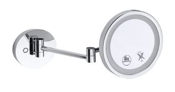 BEMETA kosmetické zrcátko 200 mm, zvětšovací, s osvětlením, chrom