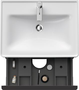 DURAVIT D-NEO skříňka s umyvadlem 65x48x62,5 cm, 2 zásuvky, White mat DE012001818 Obrázek - fotka