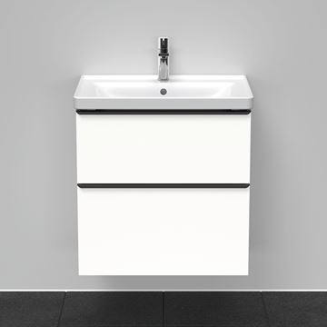 DURAVIT D-NEO skříňka s umyvadlem 80x48x62,5 cm, 2 zásuvky, bílá DE012101818 Obrázek - fotka