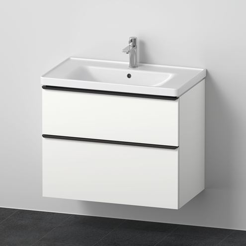 DURAVIT D-NEO skříňka s umyvadlem 80x48x62,5 cm, 2 zásuvky, bílá DE012101818 Obrázek - fotka