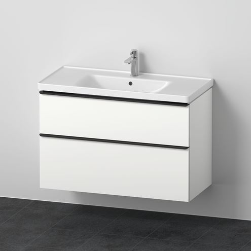 DURAVIT D-NEO skříňka s umyvadlem 100x48x62,5 cm, 2 zásuvky, White mat DE012201818 Obrázek - fotka
