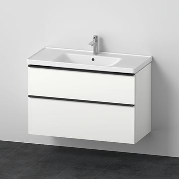 DURAVIT D-NEO skříňka s umyvadlem 100x48x62,5 cm, 2 zásuvky, White mat DE012201818 Obrázek - fotka