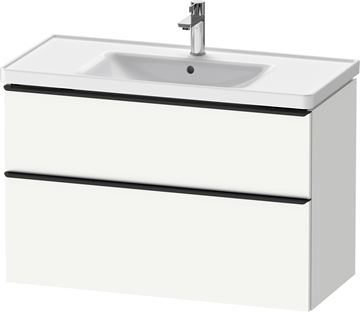 DURAVIT D-NEO skříňka s umyvadlem 100x48x62,5 cm, 2 zásuvky, White mat