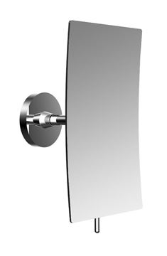 CONCEPT 200 kosmetické zrcátko 132x208 mm, zvětšovací, chrom