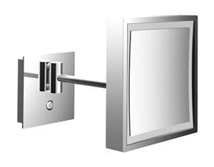 CONCEPT 300 kosmetické zrcátko 203x203 mm, zvětšovací, s osvětlením, chrom