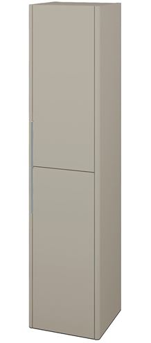 DŘEVOJAS ENZO SVD2 35 vysoká skříňka 35,9x35,2x154,5 cm, 2 dvířka, panty vlevo, matná béžová 146573-T32 Obrázek - Hlavní obrázek