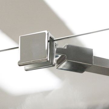 ROTH PROJECT EI TWF stěna walk-in 900x200,7 cm, brillant/čiré sklo EI TWF 09020 VPE Obrázek - fotka