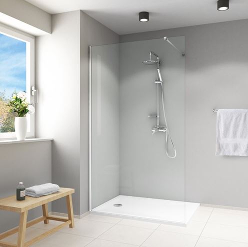 ROTH PROJECT EI TWF stěna walk-in 900x200,7 cm, brillant/čiré sklo EI TWF 09020 VPE Obrázek - fotka