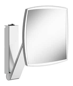 KEUCO ILOOK_MOVE kosmetické zrcátko 200x200 mm, zvětšovací, s osvětlením, chrom