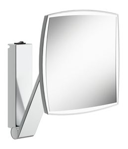 KEUCO ILOOK_MOVE kosmetické zrcátko 200x200 mm, zvětšovací, s osvětlením, chrom