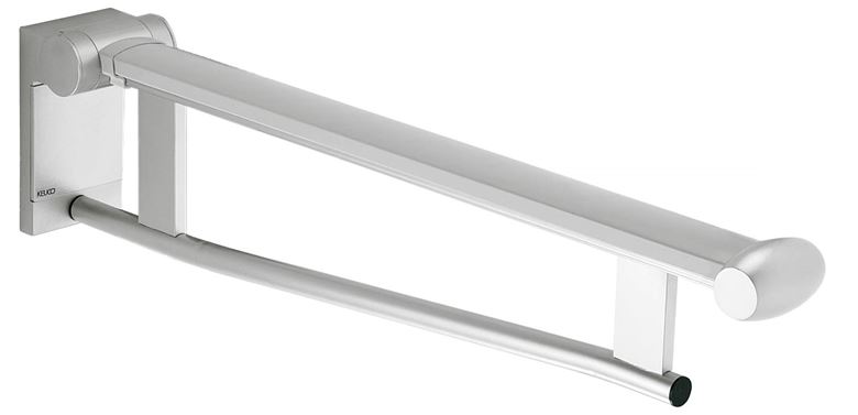 KEUCO PLAN CARE sklopné madlo 650 mm, chrom/světle šedá 34902170638 Obrázek - Hlavní obrázek