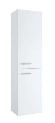 RAVAK CHROME II SB 39 P vysoká skříňka 39x29x150 cm, 2 dvířka, panty vpravo, lesklá bílá X000000543 Obrázek - Hlavní obrázek