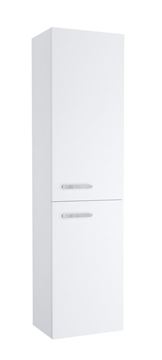 RAVAK CHROME II SB 39 P vysoká skříňka 39x29x150 cm, 2 dvířka, panty vpravo, lesklá bílá