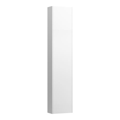 LAUFEN BASE vysoká skříňka 35x18,5x165 cm, 1 dvířka, panty vlevo, lesklá bílá H4026511102611 Obrázek - Hlavní obrázek